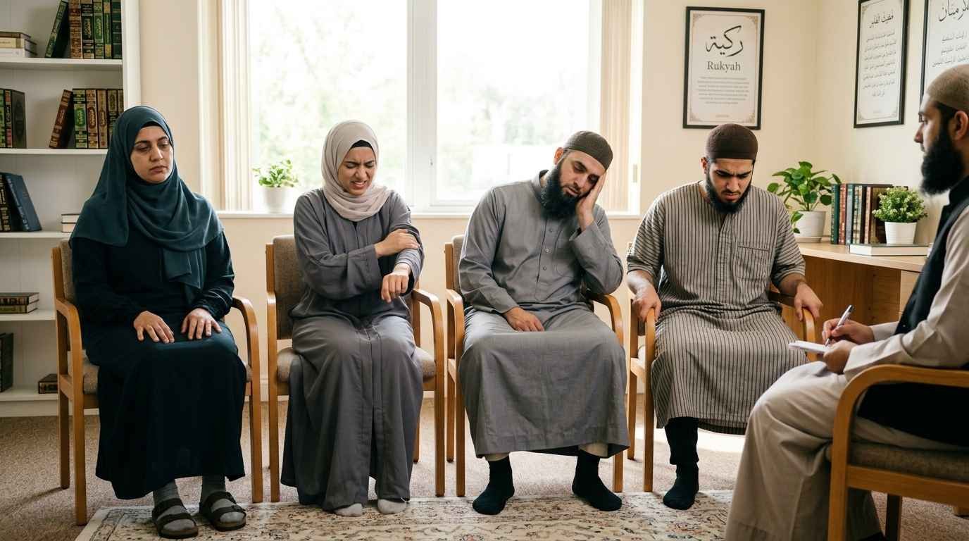 الفرق بين أعراض السحر الأبيض والعين والحسد والمس