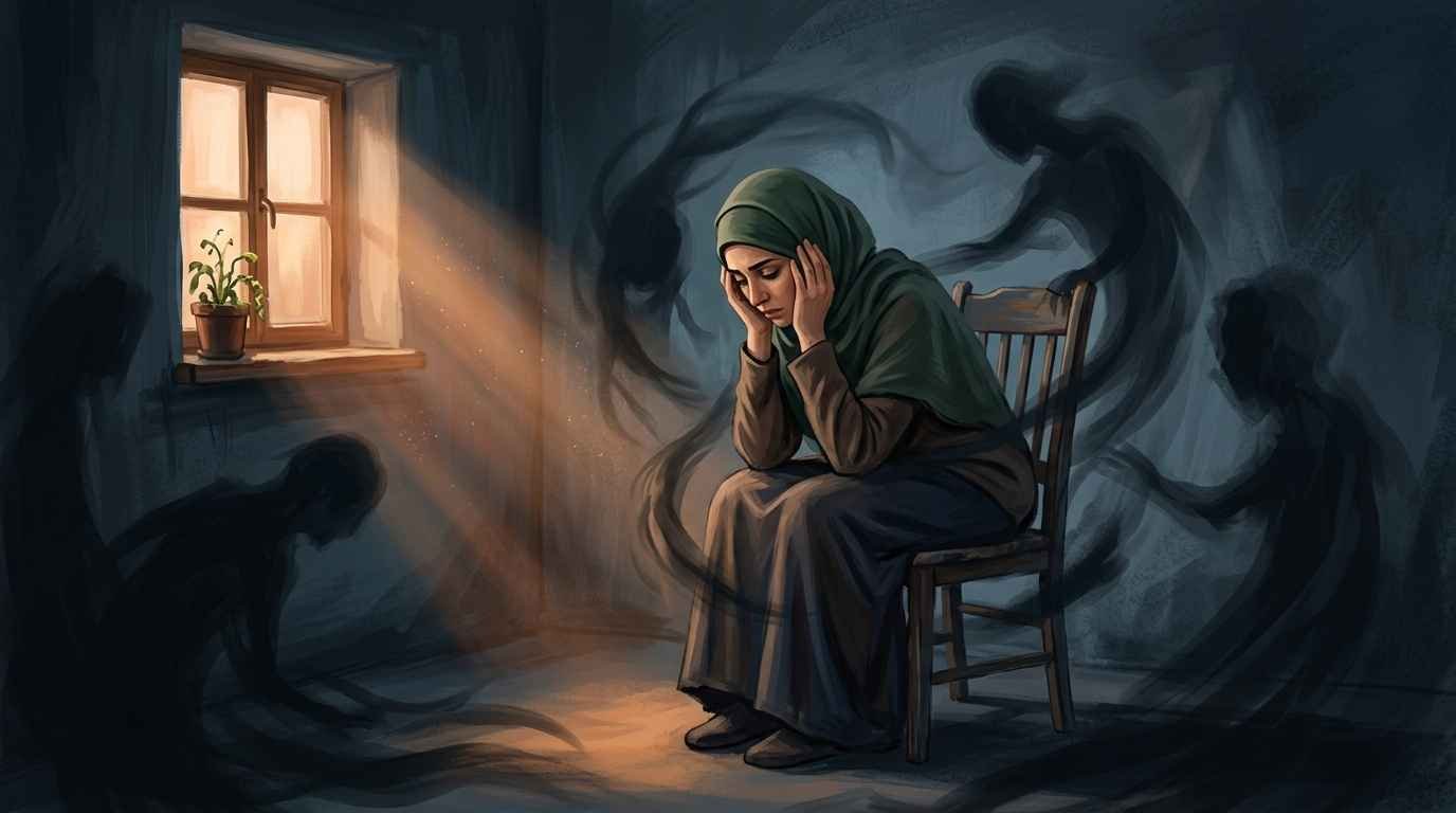 أثر السحر السفلي بدم الحيض على الجسد والصحة والنفس