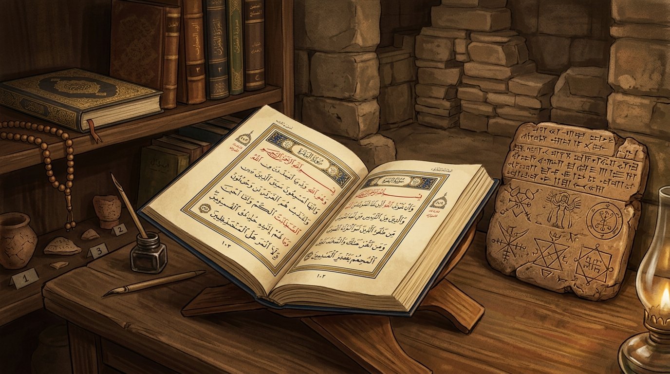 كيف يتعامل المسلم مع قصة أول من تعلم السحر؟