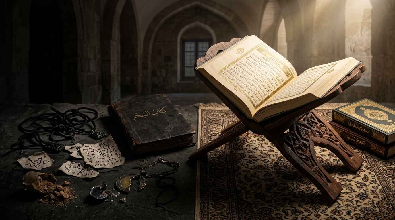 طرق الوقاية الشرعية من السحر وكيف تحمي نفسك وأهل بيتك