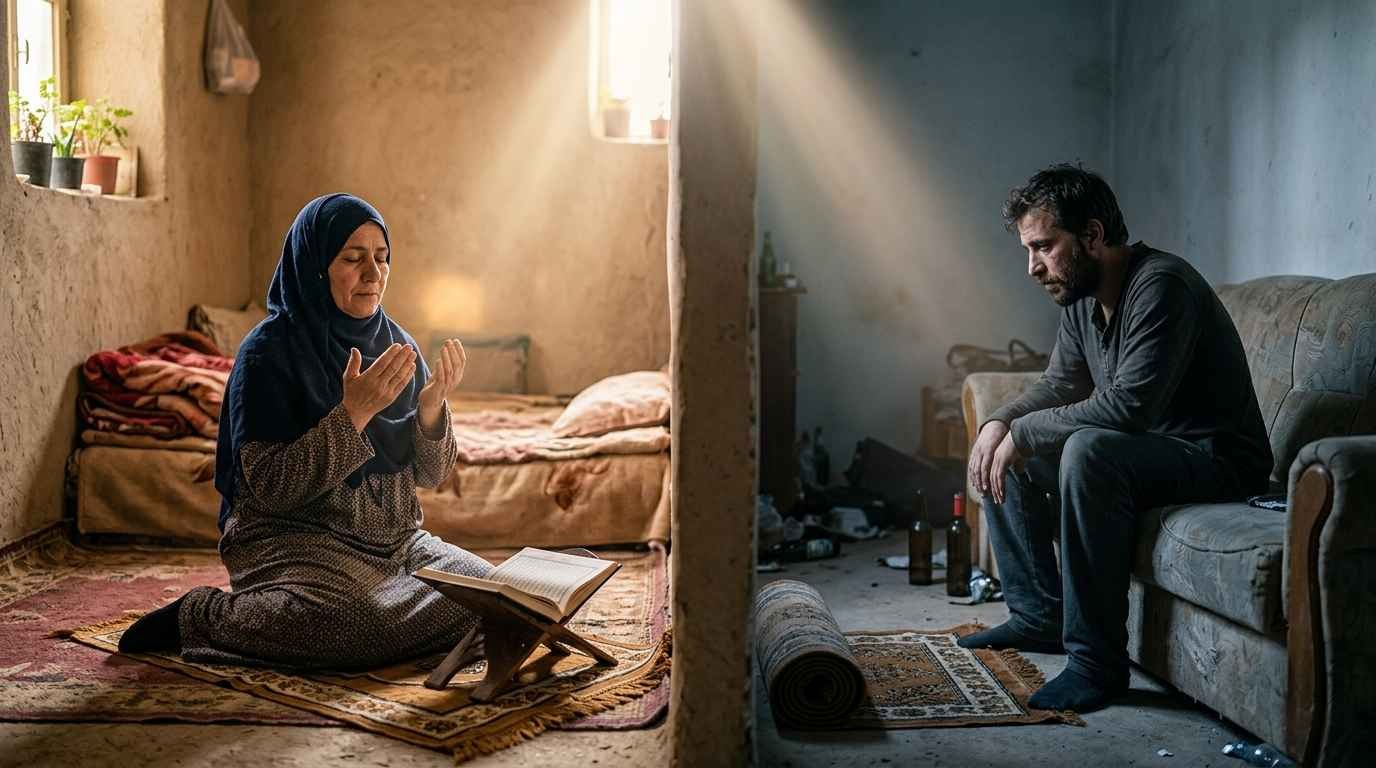 الفرق بين الابتلاء والجزاء الإلهي