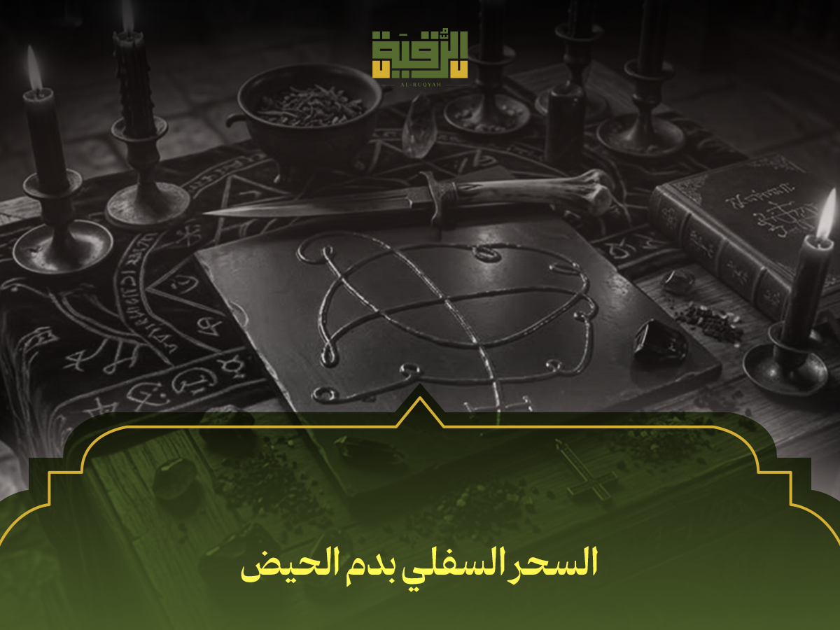 السحر السفلي بدم الحيض