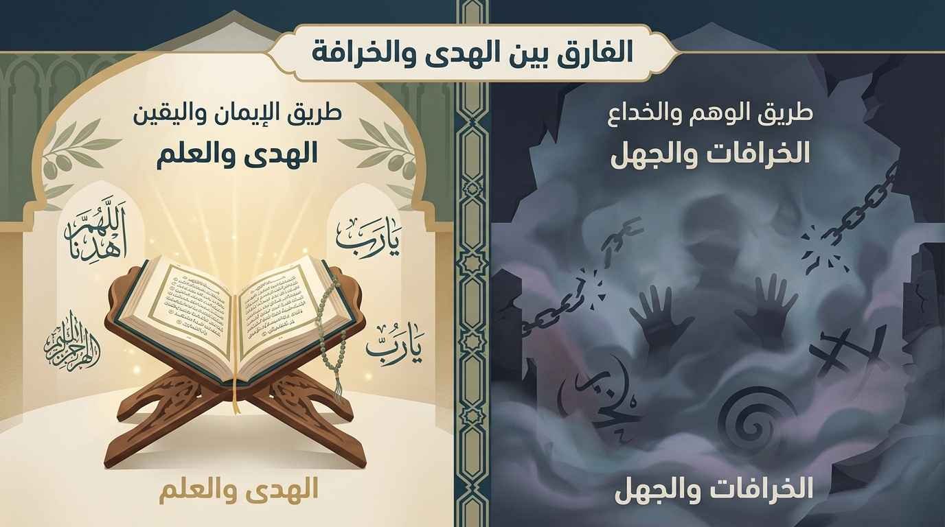 على ماذا يعتمد التمييز بين السحر العلوي والسفلي؟