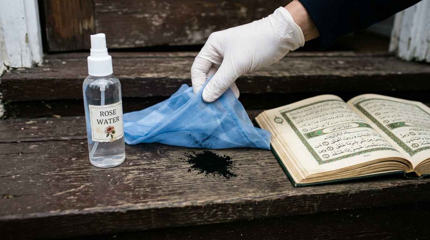 طريقة التعامل الآمن مع المواد المجهولة
