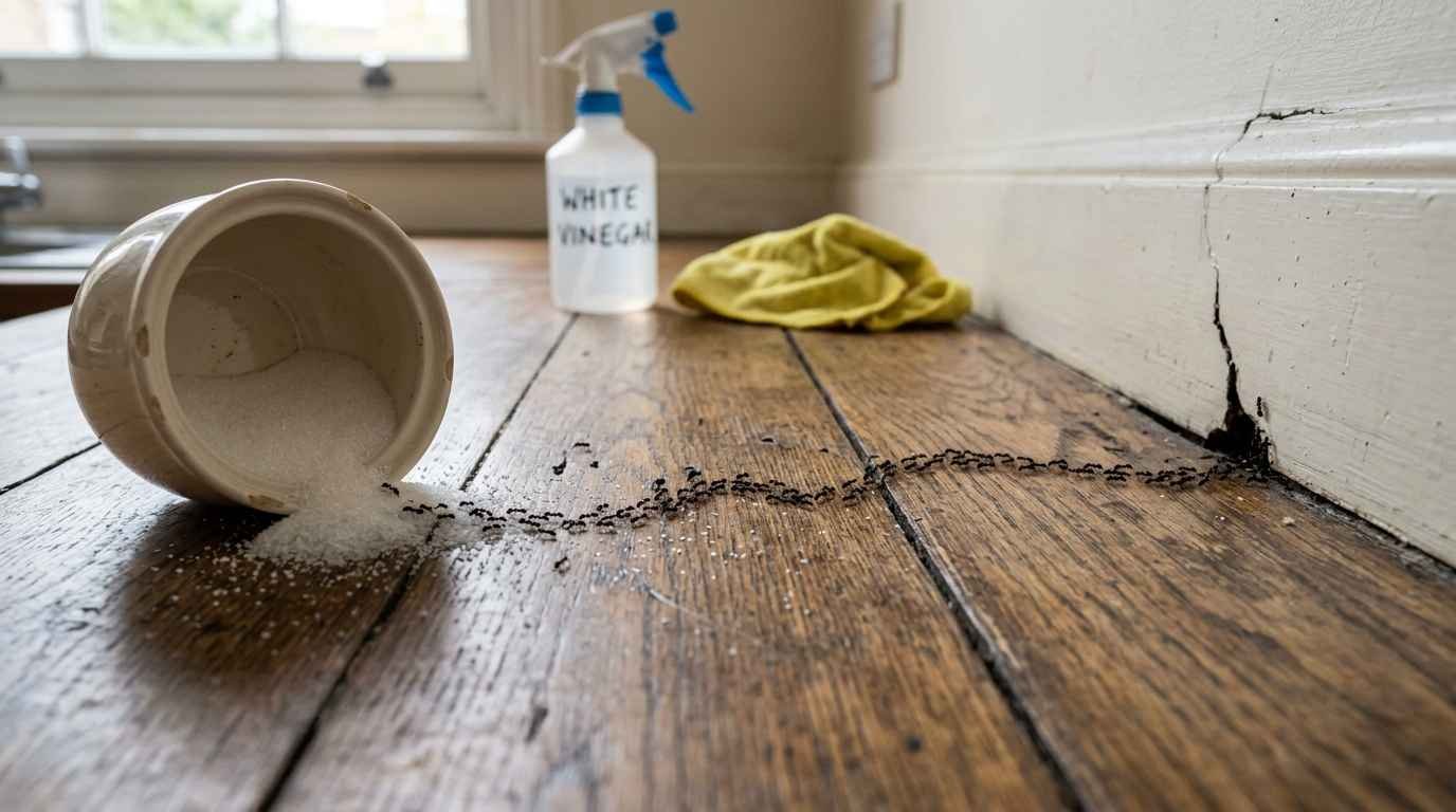 كيف تتصرف عند كثرة النمل في البيت بطريقة عملية