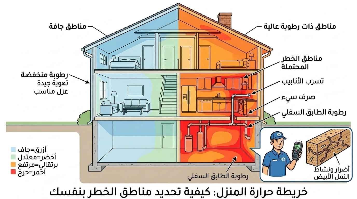 متى تحتاج إلى فني مكافحة حشرات أو فحص الأثاث