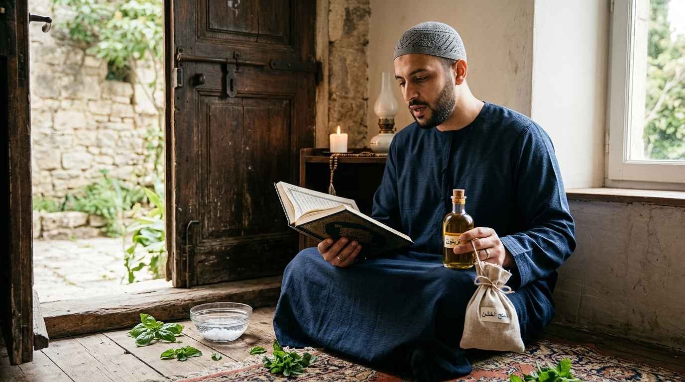 الرقية الشرعية وتحسين البيت بعد الاشتباه