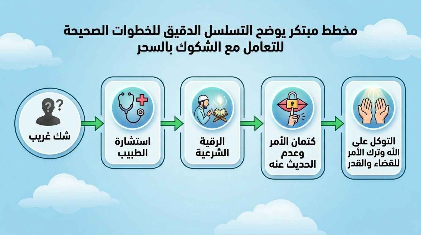 كيف يتعامل المسلم مع الابتلاء بالسحر دون ضعف الإيمان؟