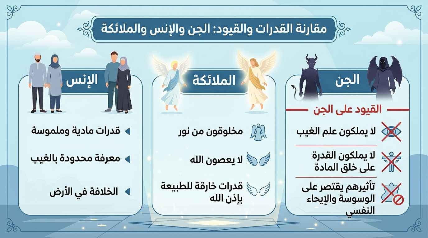 ما لا يصح تصديقه عن قدرات الجن