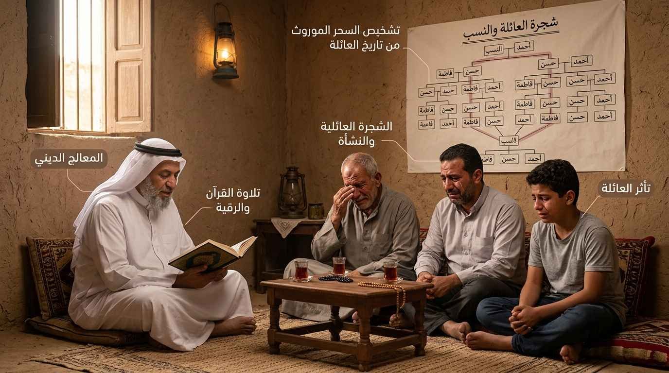 كيف يكشف الرقاة الشرعيون السحر الموروث ويميزونه في الرقية