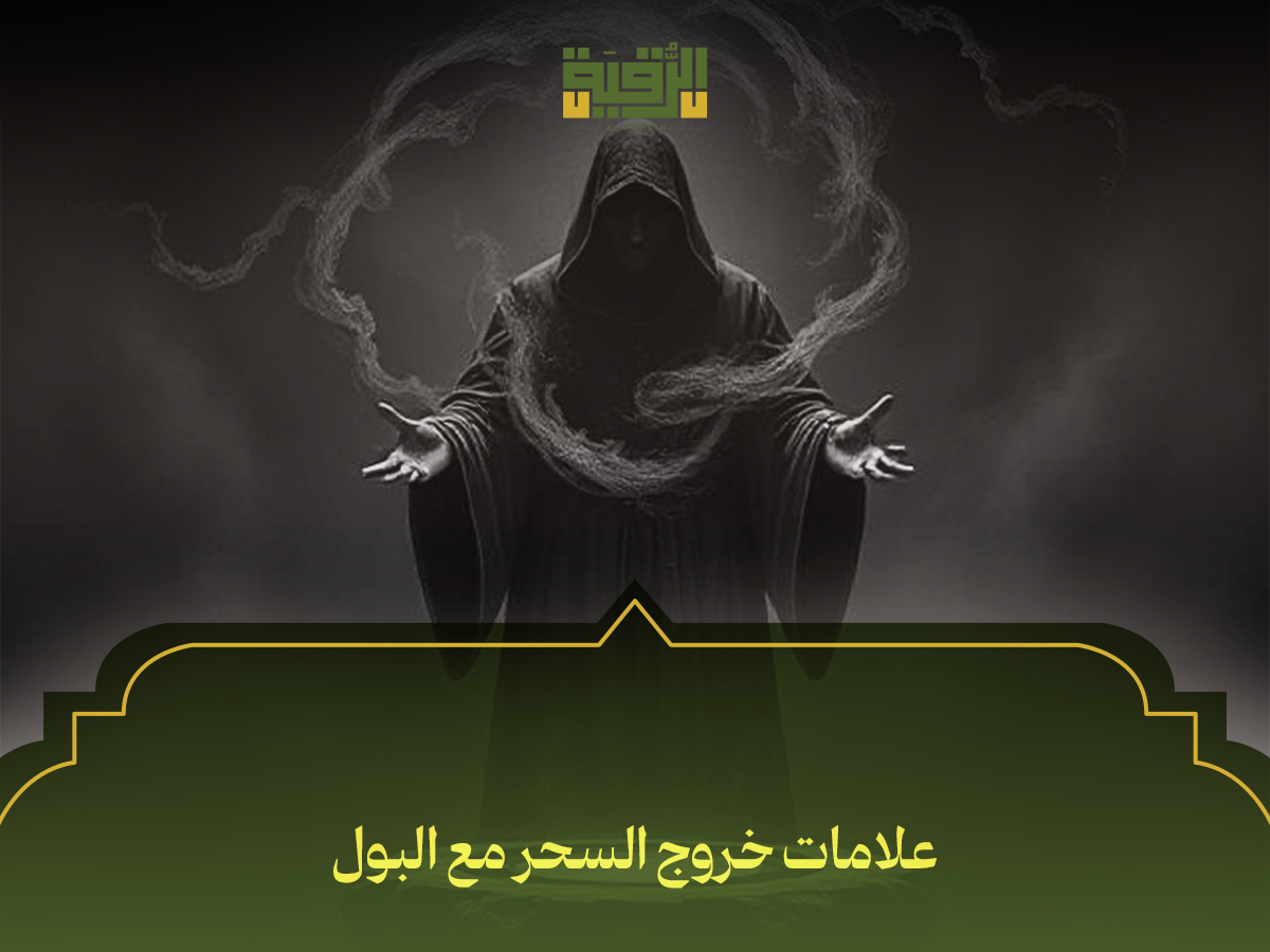 علامات خروج السحر مع البول