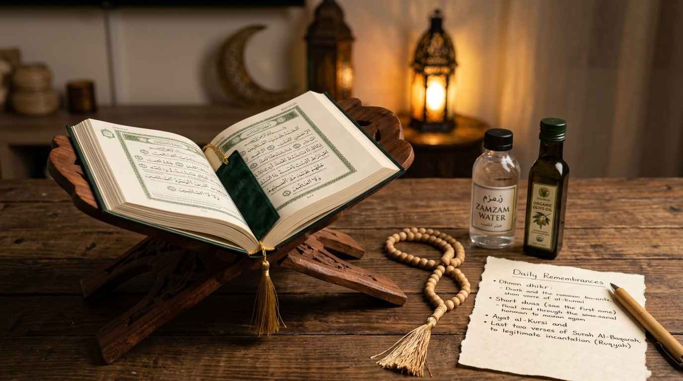 دور الرقية الشرعية والأذكار خلال شهر رمضان