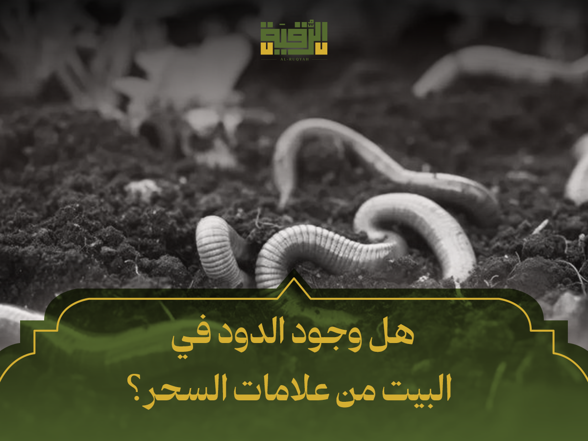 هل وجود الدود في البيت من علامات السحر_