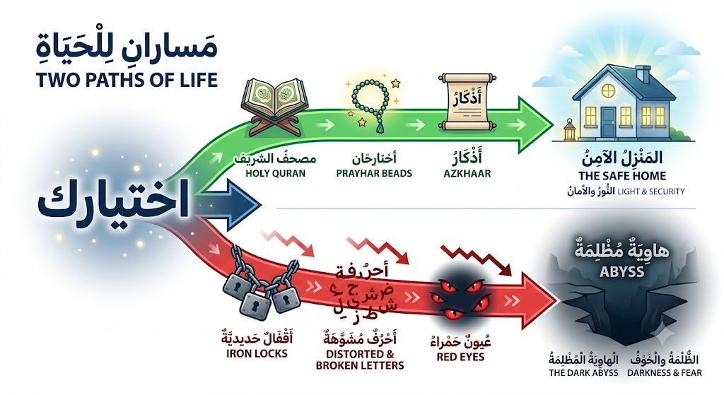 الفرق بين البرنامج الشرعي وممارسات الدجل