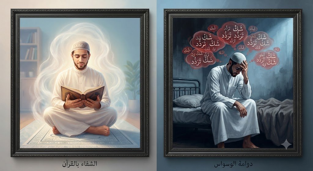 الفرق بين المس العارض والوسواس المؤقت