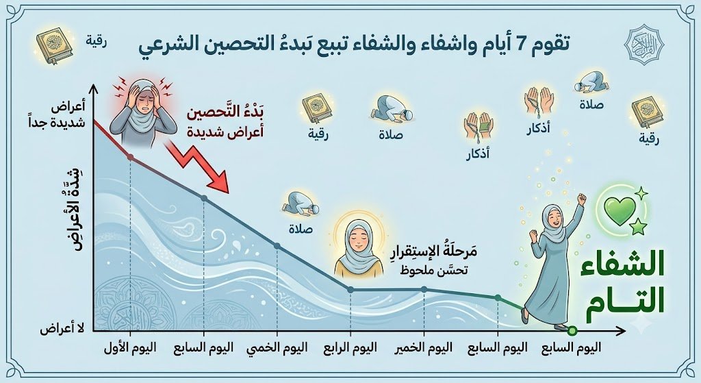 علامات التحسن أثناء الالتزام بالتحصين