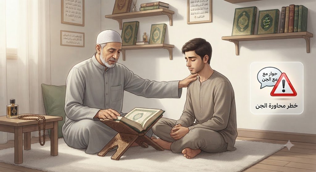 مخاطر محاورة الجن وتصديق ادعاءاته