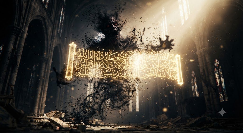 هل تعبير إحراق الجن ثابت أم وصف شائع لتأثره بالرقية