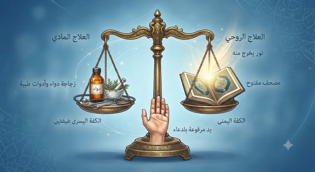 كيف تجمع بين الرقية الذاتية والأخذ بالأسباب