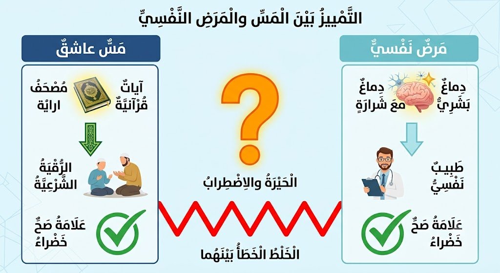 علامات الجنية العاشقة الحقيقية والتمييز بينها وبين الأمراض النفسية