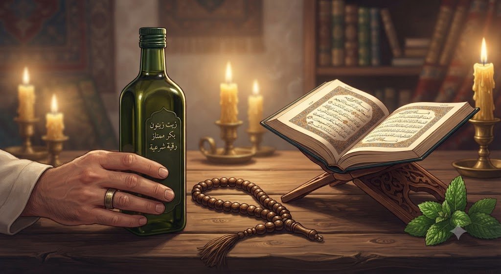 أدعية نبوية تقرأ مع آيات الرقية على الزيت