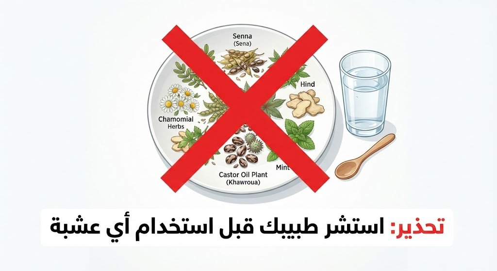 محاذير استخدام خلطات الاستفراغ أو الأعشاب القوية