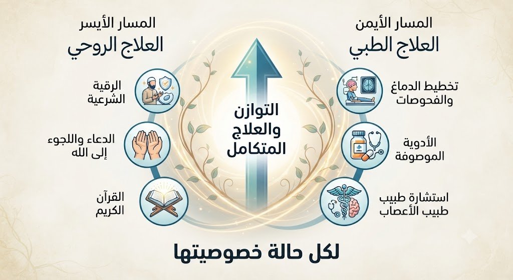 دور الرقية الشرعية دون تعطيل العلاج الطبي