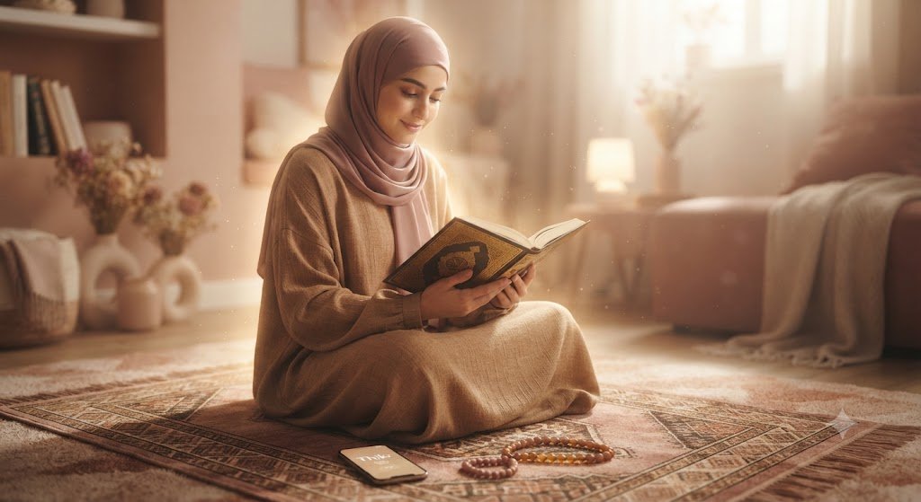 حكم مس المصحف أو القراءة من الهاتف أثناء الرقية