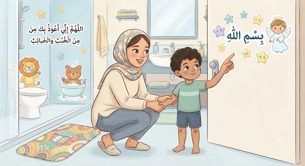 أخطاء شائعة بعد سقوط الطفل في الحمام