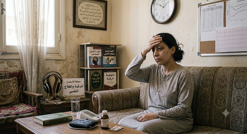 أعراض مشتركة بين العين والسحر لا تكفي للحكم
