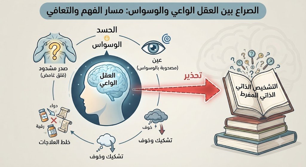 أخطاء تزيد الوسواس عند البحث عن أعراض الحسد