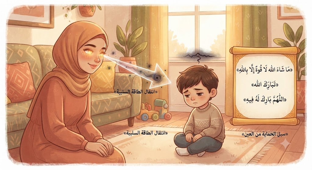 هل يمكن أن تصيب العين من شخص محب دون قصد؟